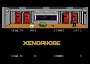 Xenophobe for Atari 7800 - Exploring...some aliens found!