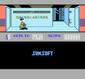 Xenophobe for NES / Famicom - Knocked down by a force field!