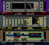 Xenophobe for Arcade - Each player can be in a different part of the ship at the same time.