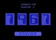 Meltdown for Atari 7800 - I received a passkey for reactor 2.