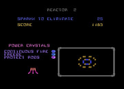 Meltdown for Atari 7800 - Reactor 2 overview.