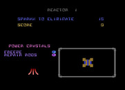 Meltdown for Atari 7800 - Reactor 1 overview.