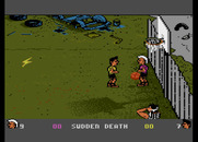 BasketBrawl for Atari 7800 - It's sudden death!