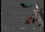 BasketBrawl for Atari 7800 - A game of one-on-one.