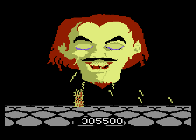 Crossbow Atari 7800 Screenshot: I couldn't shoot all of the targets fast enough...