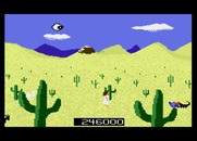 Crossbow for Atari 7800 - The desert has lots of dangerous creatures...