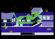 Crossbow for Atari 7800 - Entering a haunted neighborhood...