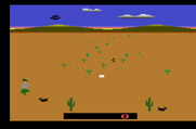Crossbow for Atari 2600 - Begin walking across the desert...