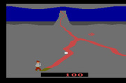 Crossbow for Atari 2600 - Created a bridge across the lava, now protect players from falling rocks!