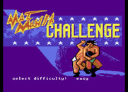 Mania Challenge for Atari 7800 - You can choose 1 or 2 players and from one of several skill levels.