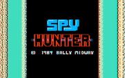 Spy Hunter for IBM PC/Compatibles - Title screen.