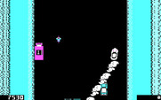 Spy Hunter for IBM PC/Compatibles - Use an oil slick to attack cars behind you.