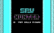 Spy Hunter for IBM PC/Compatibles - Title screen.