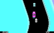 Spy Hunter for IBM PC/Compatibles - Approaching a weapons van...