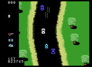 Spy Hunter for ColecoVision - A twisty section of road...