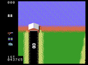 Spy Hunter for ColecoVision - A boathouse transforms your car into a boat.