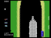 Spy Hunter for ColecoVision - Smoke screens can help confuse and knock opponents off of the road...
