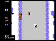 Spy Hunter for ColecoVision - Be careful on the icy roads!