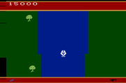 Spy Hunter for Atari 2600 - Driving the boat...