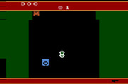 Spy Hunter for Atari 2600 - Game start.
