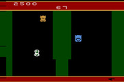 Spy Hunter for Atari 2600 - The road sometimes splits into two...