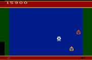 Spy Hunter for Atari 2600 - Some enemy boats appear!