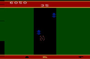 Spy Hunter for Atari 2600 - Oh no, I crashed!
