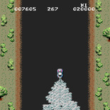 Spy Hunter for Arcade - Use smokescreen to stop cards behind you.