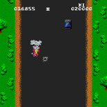 Spy Hunter for Arcade - Crash! My car goes up in smoke...
