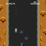 Spy Hunter for Arcade - Avoid those cards with the spikey wheels!