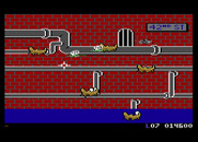 Crack'ed for Atari 7800 - Back in the sewer, this time with more and faster critters...