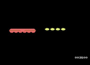 Crack'ed for Atari 7800 - Level complete; here's the remaining eggs.
