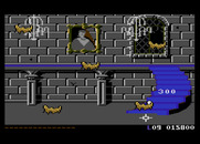 Crack'ed for Atari 7800 - 300 points for shooting skulls in the basement...