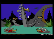Crack'ed for Atari 7800 - Only one egg left, better protect it!