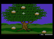 Crack'ed for Atari 7800 - Game start.