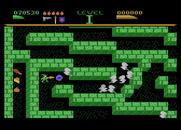 Dark Chambers for Atari 7800 - One enemy destroyed, several more to go...