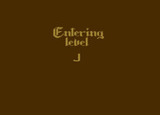 Dark Chambers for Atari 7800 - Entering level J...