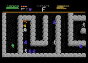 Dark Chambers for Atari 7800 - Start of level F.
