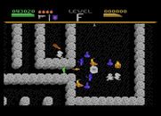 Dark Chambers for Atari 7800 - Blasting opponents...