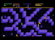 Dark Chambers for Atari 7800 - The mazes become more complicated as the game progresses.