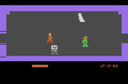 Dark Chambers for Atari 2600 - Running from opponents...