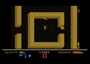 Dark Chambers for Atari 8-bit - Start of Level D.