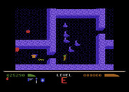Dark Chambers for Atari 8-bit - Pick up that key, you'll need it later...