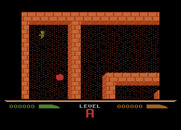 Dark Chambers for Atari 8-bit - Game start.