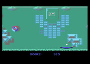 Jinks for Atari 7800 - Destroying bricks...