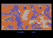 Jinks for Atari 7800 - Destroying bricks...