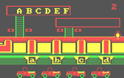 Alpha Build for IBM PC/Compatibles - Skill level 2 featuring capital and lower case letters.