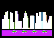 Alpha Build for Apple II - The city is built a little further...