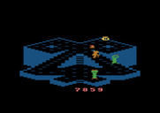 Crystal Castles for Atari 2600 - Collect the hat to be temporarily invincible...