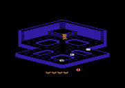 Crystal Castles for Atari 2600 - Game start.